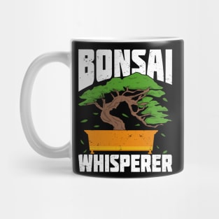 Bonsai Whisperer Gardening Tree Gardener Gift Mug